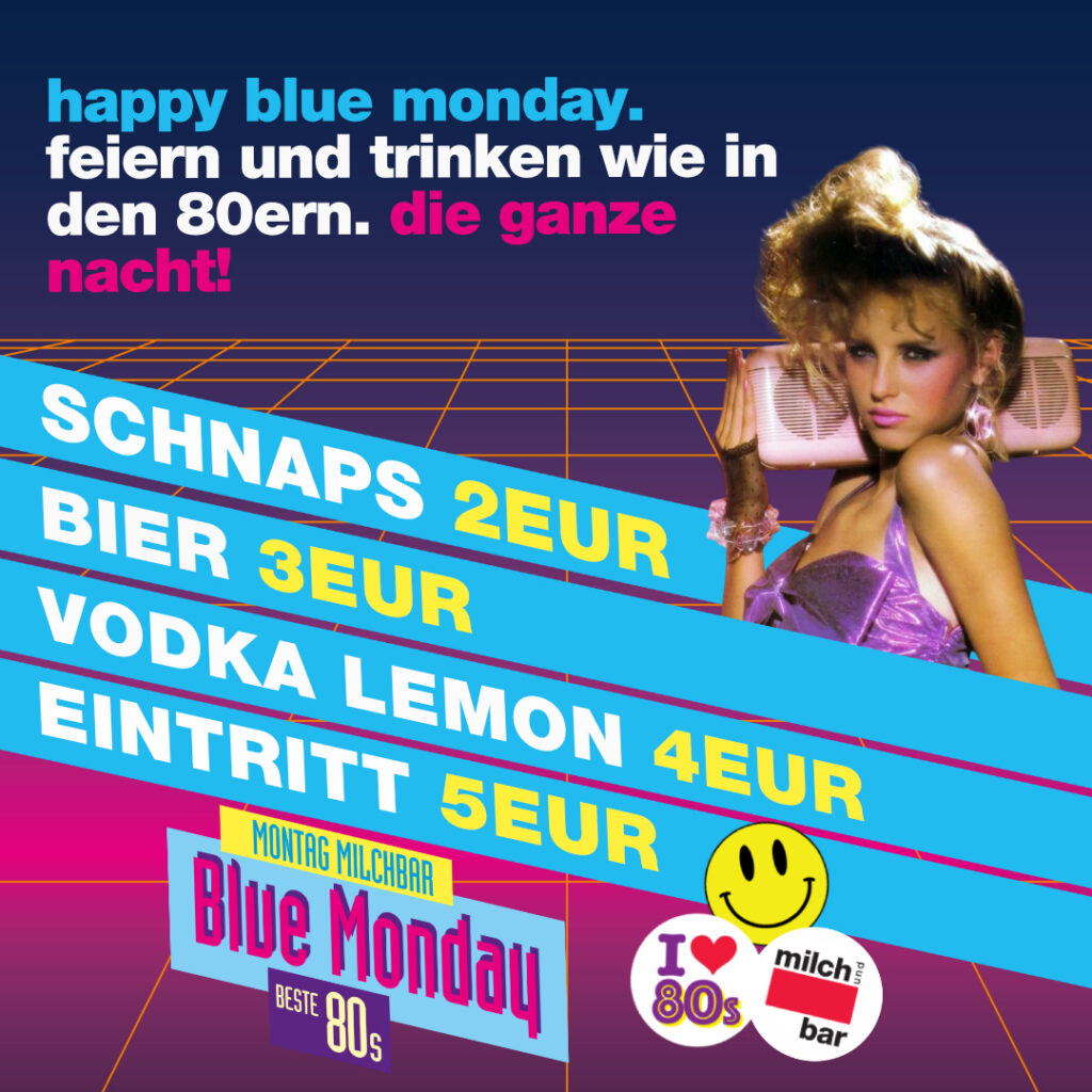 blue monday · 80's